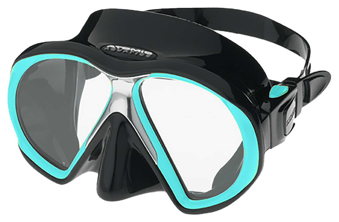 Atomic Aquatics Subframe Mask Black/Aqua