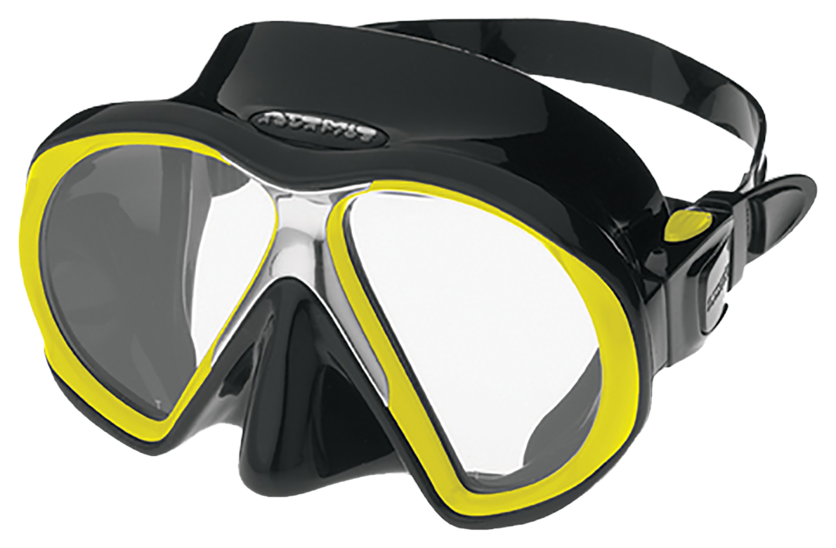 Atomic Aquatics Subframe Mask Black/Yellow