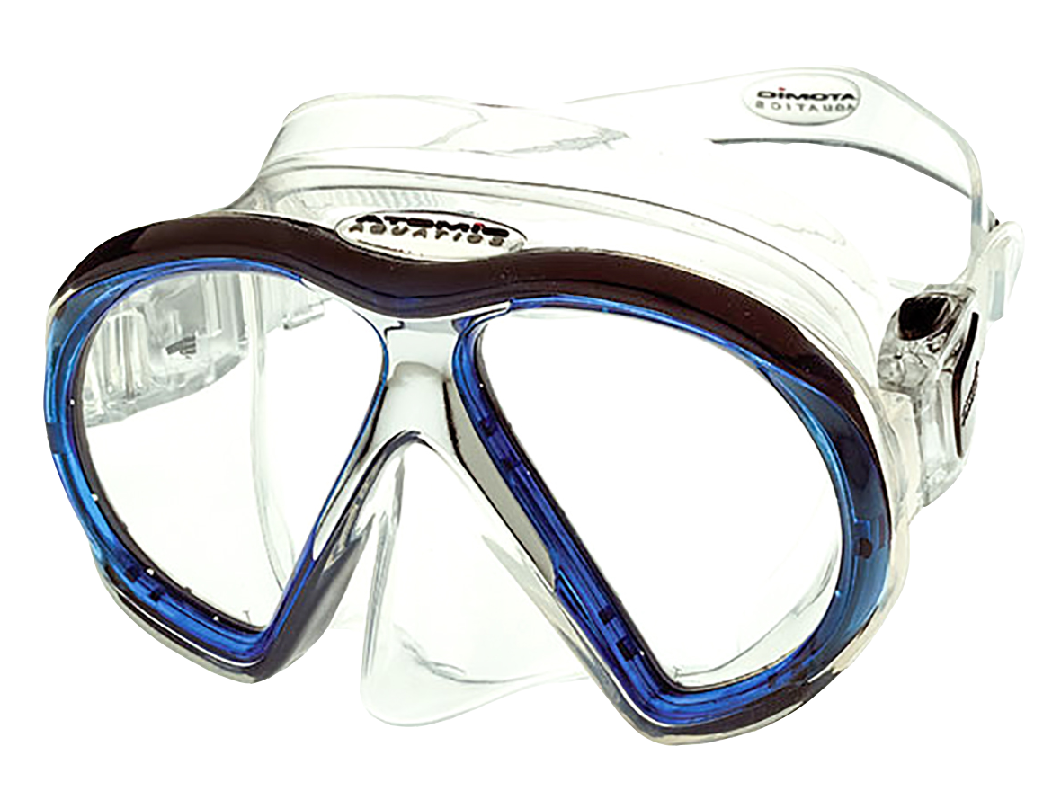 Atomic Aquatics Subframe Mask Clear/Blue