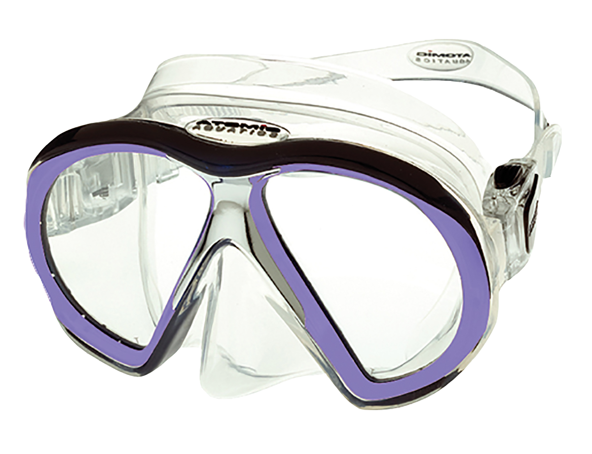 Atomic Aquatics Subframe Mask Clear/Pink