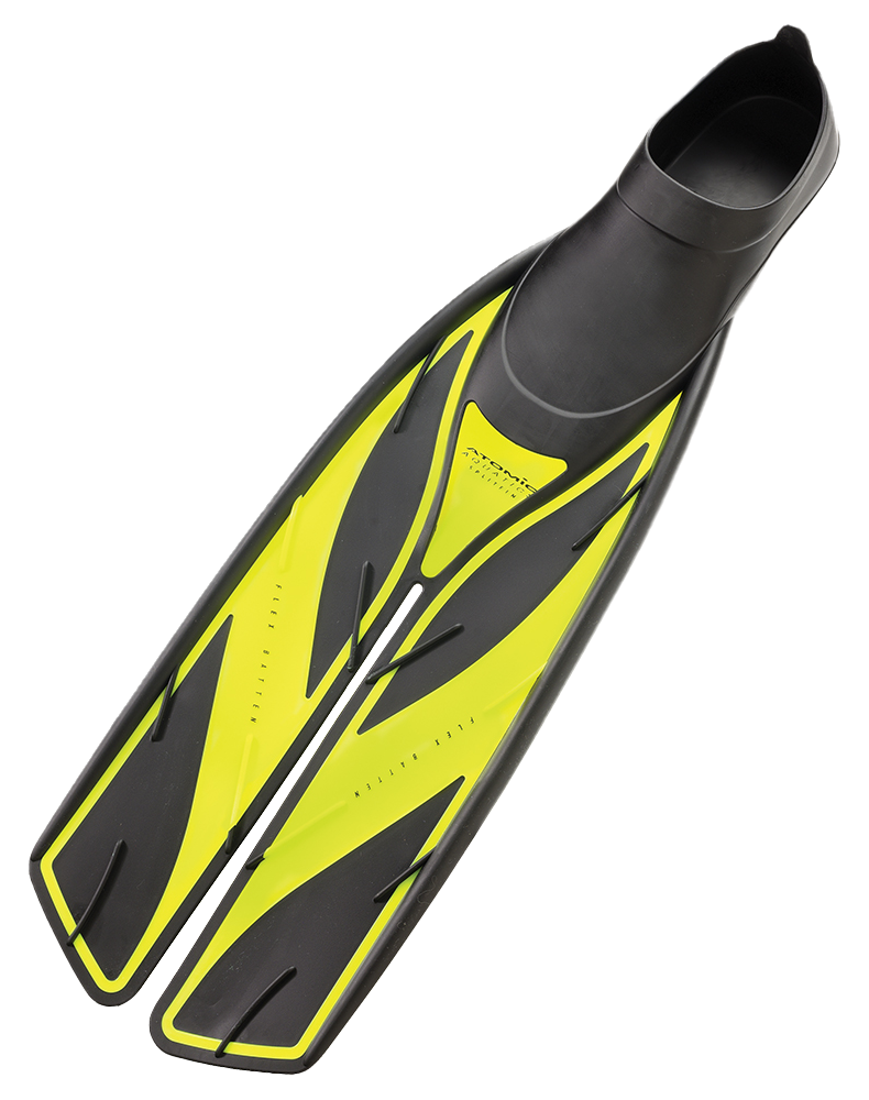 Atomic Full Foot Split Fins Black/Yellow