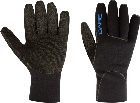 Bare 3mm K-Palm Gloves