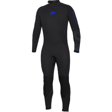 Bare 5mm Men's Velocity Ultra Fullsuit Wetsuit Blue