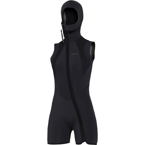 Bare 7mm Women's Step-In Hooded Vest