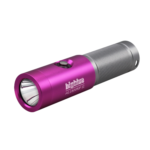 Big Blue 1800 Lumen Narrow Beam Dive Light - Pink