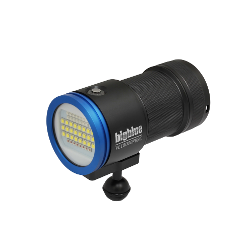 Big Blue 18,000 Lumen Video Light w Built-in Blue & Red LED