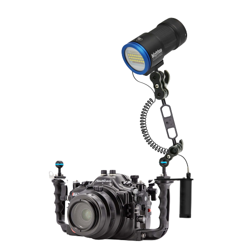 Big Blue 18,000 Lumen Video Light w Built-in Blue & Red LED