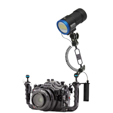 Big Blue 18,000 Lumen Video Light w Built-in Blue & Red LED