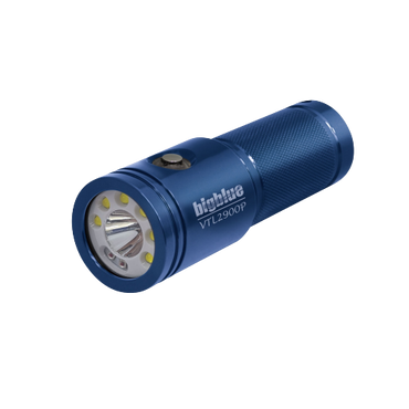 Big Blue 2900 Lumen Dual Beam Dive Light - Blue