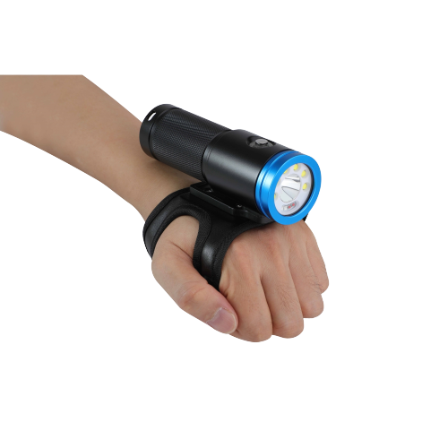 Big Blue 2900 Lumen Dual Beam Dive Light - w/ Glove