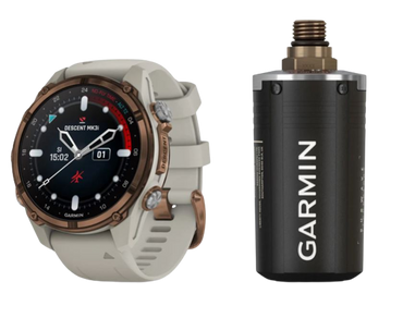 Garmin MK3i Dive Computer w/ T2 Transceiver - Bronze & French Gray