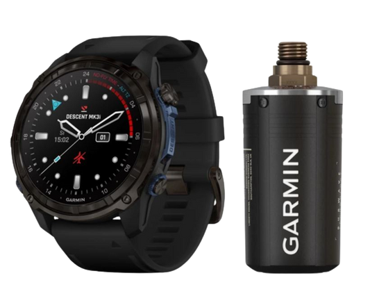 Garmin MK3i Dive Computer w/ T2 Transceiver - Carbon Gray & Black 