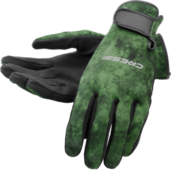 Cressi 2mm Hunter Gloves - Green