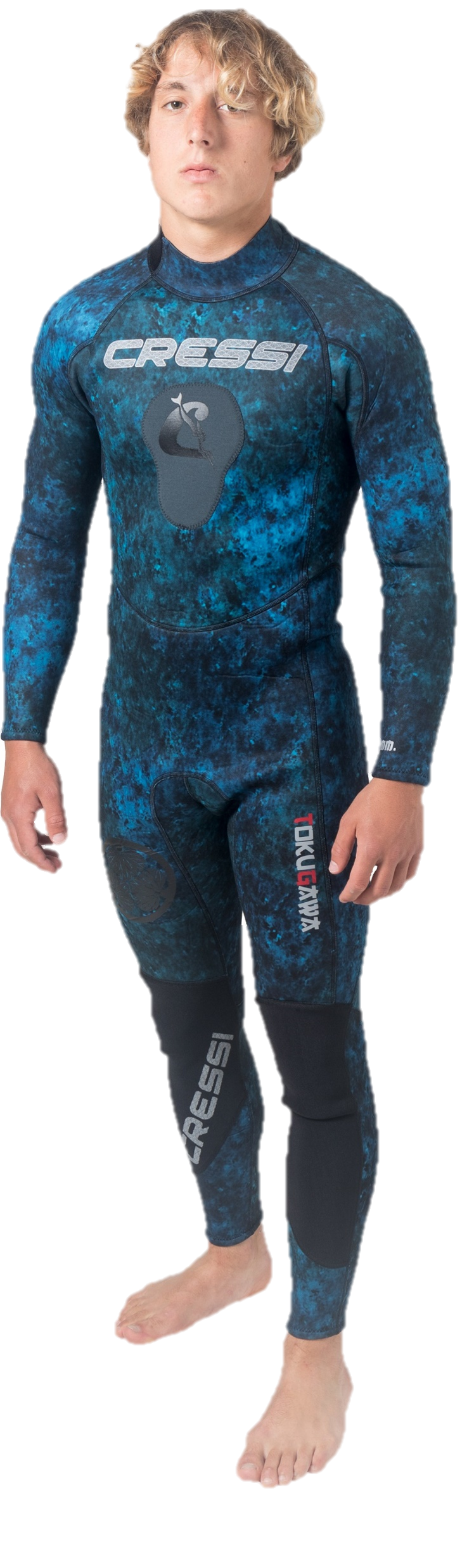 Cressi 3mm Tokugawa Men's Nylon Wetsuit