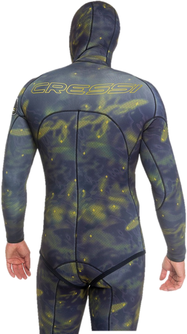 Cressi 5mm Lampuga Men's 2-Piece Camou Wetsuit