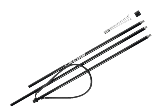 Cressi Aluminum Hand Pole Spear - 6 ft (3 Pieces)