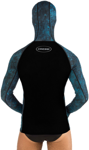 Cressi Cobia Rash Guard - Blue Hunter