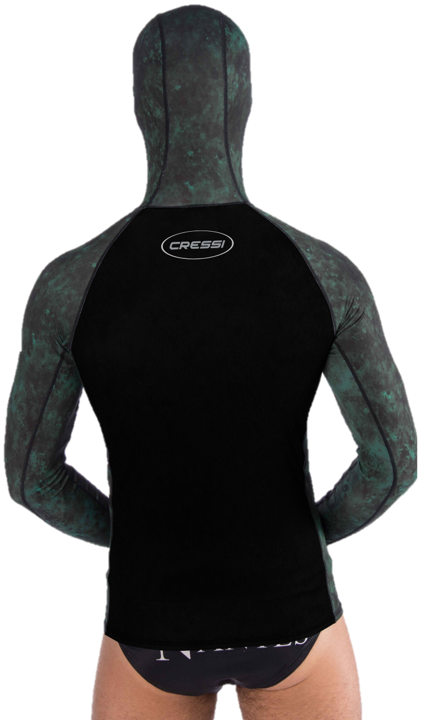 Cressi Cobia Rash Guard - Green Hunter