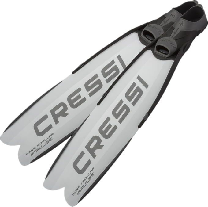 Cressi Gara Modular Impulse Blade - White