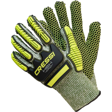 Cressi Hex Grip Gloves - Lime