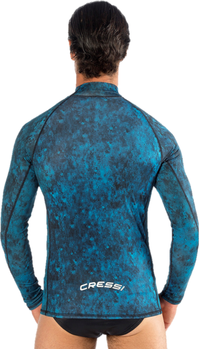 Cressi Hunter Rash Guard - Blue Camo