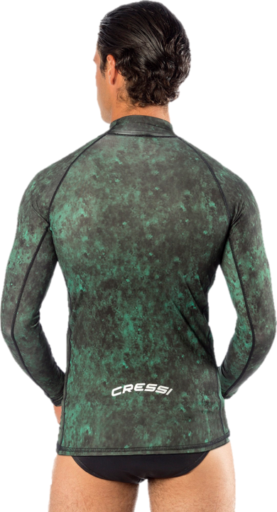 Cressi Hunter Rash Guard - Green Camo