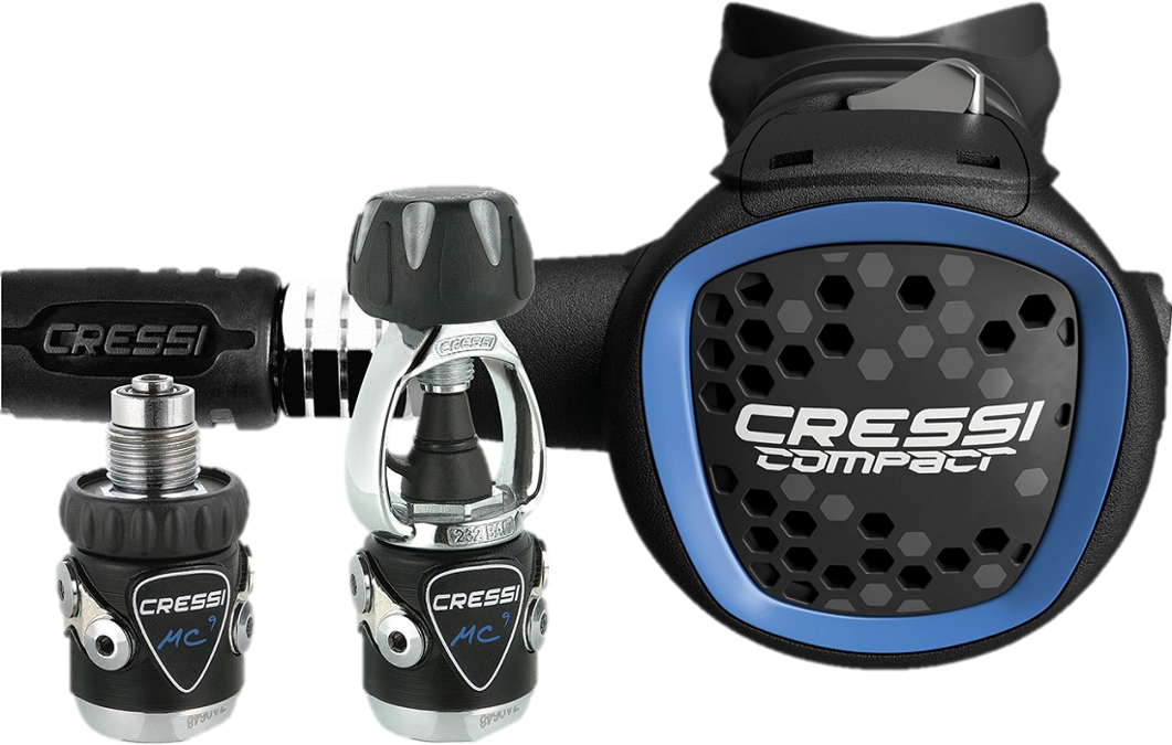 Cressi MC9 / Compact Regulator - Blue