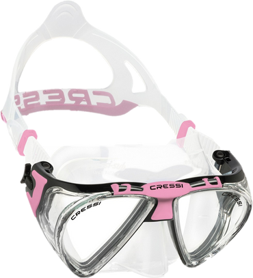 Cressi Penta+ Dive Mask-clear/pink