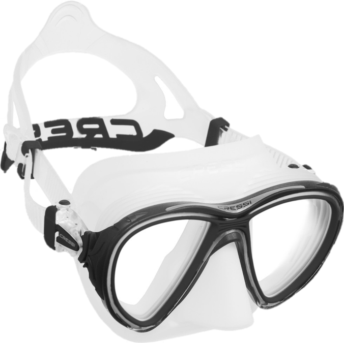 Cressi Quantum Mask - Clear & Black