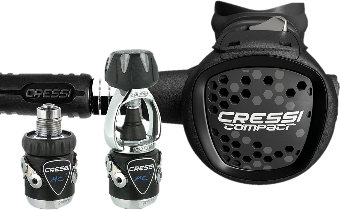 Cressi Travel Patrol Package - MC9/Compact Regulator