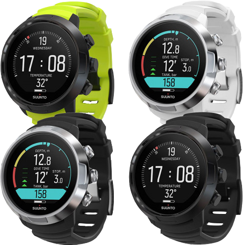 Suunto D5 Dive Computer line up