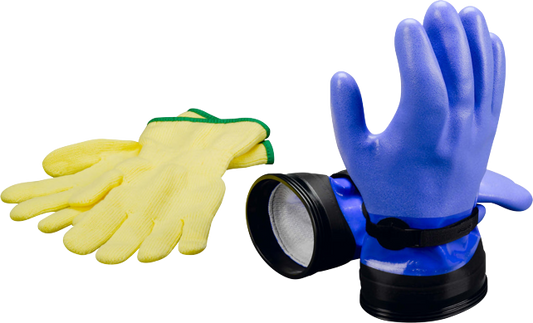 DUI Heavy-Duty Dry Zip Gloves w/ Liners