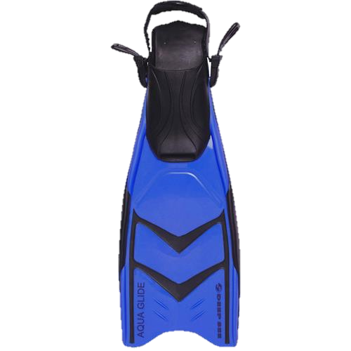 Deep See Aqua Glide Fins - Blue