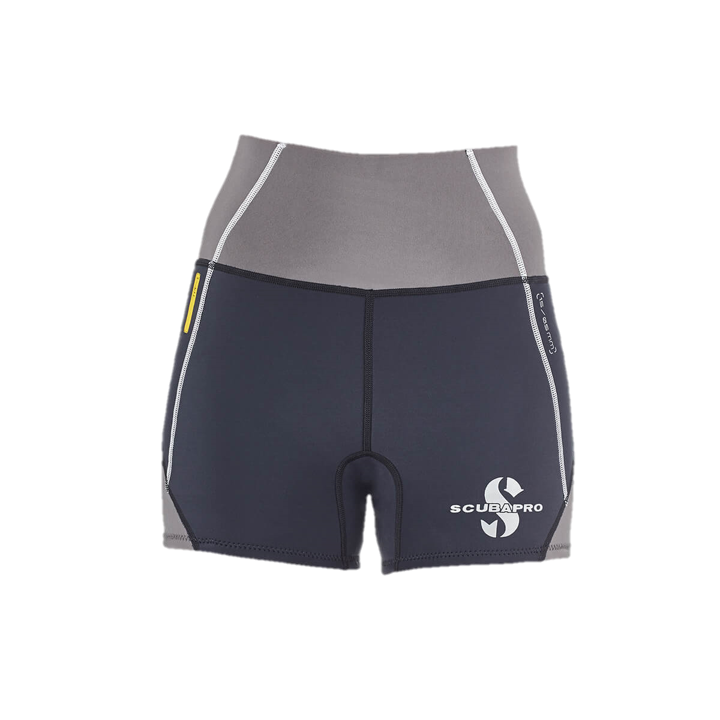 ScubaPro Everflex 1.5mm Women's Shorts - Black/Gray