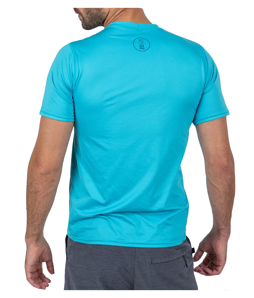 Fourth Element Men's Short Sleeve Hydro-T Azure Blue