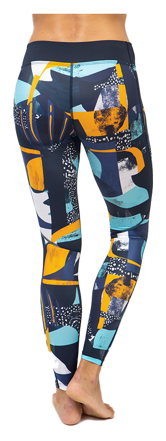 Fourth Element Women's Patterned Hydro Leggings Midnight Pattern