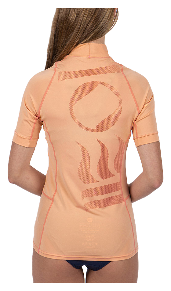 Fourth Element Women's Short Sleeve Hydroskin Coral