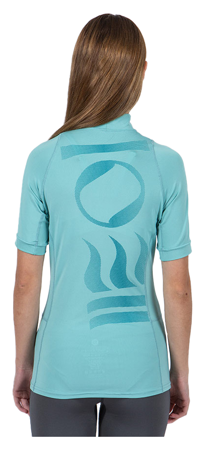 Fourth Element Women's Short Sleeve Hydroskin Pastel Turquoise