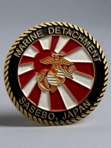 Sasebo Marines Challenge Coin
