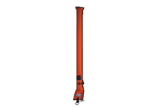 Halcyon Diver's Alert Marker 3.3ft - Oral Inflate - Orange