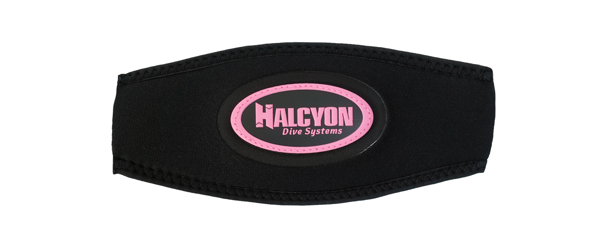 Halcyon Neoprene Logo Mask Strap Cover - Pink