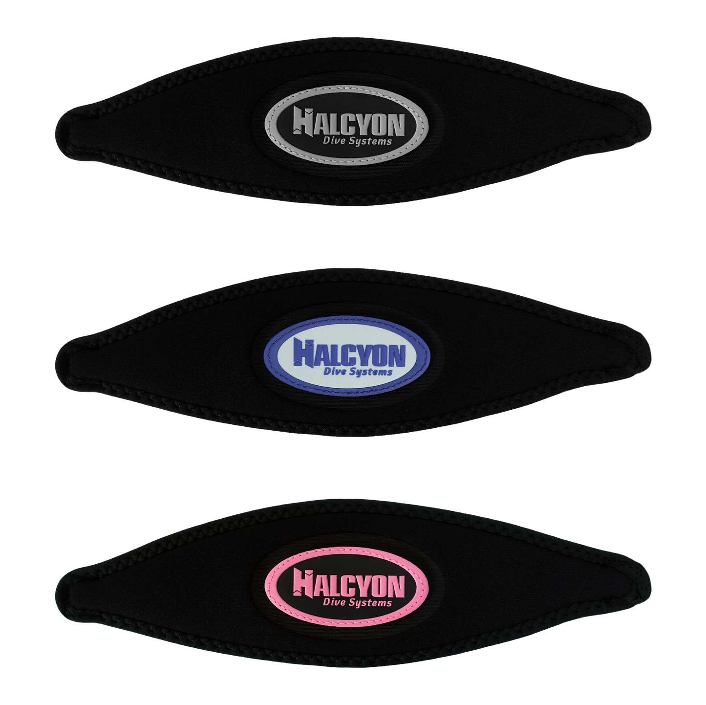 Halcyon Neoprene Logo Mask Straps w/ Velcro