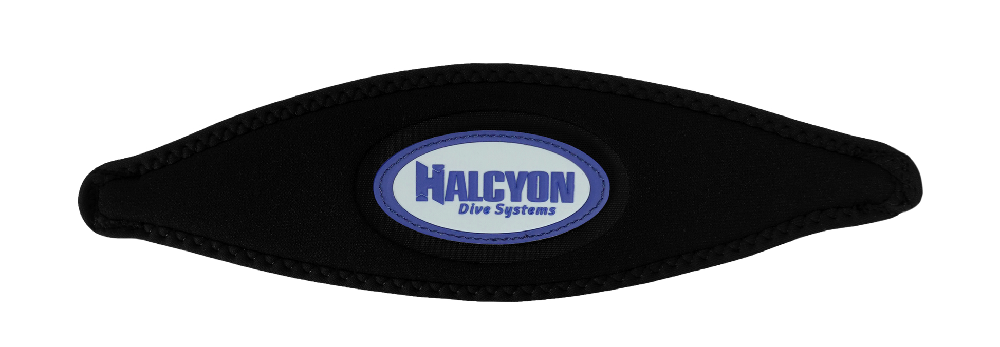 Halcyon Neoprene Logo Mask Straps w/ Velcro - Blue