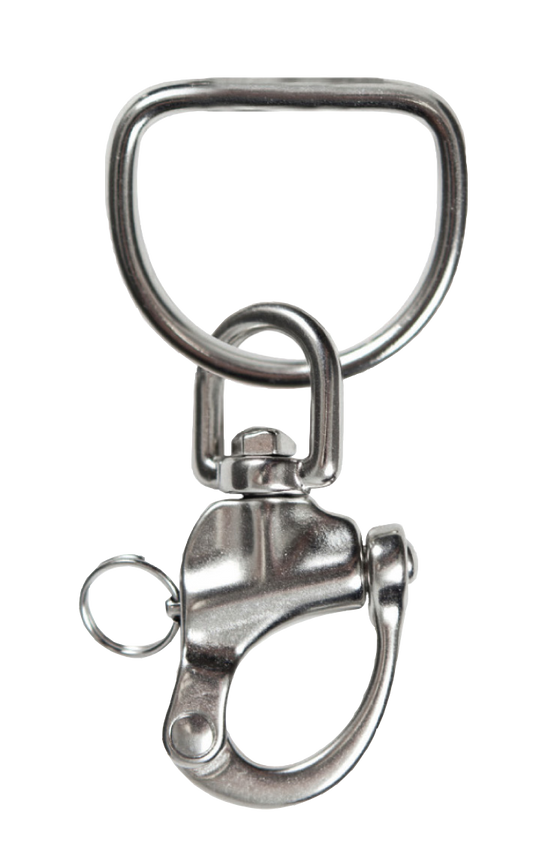 Highland 3.5" SS Snap Shackle D-ring