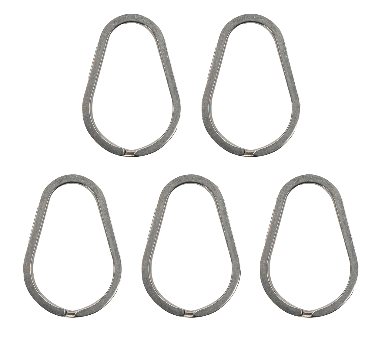 Highland Tear Drop Split Rings