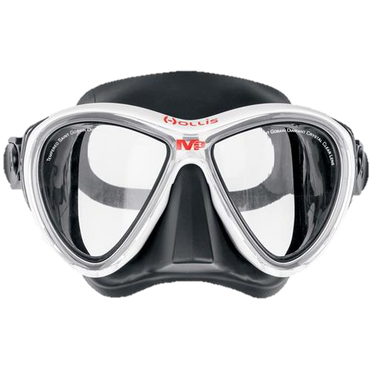 Hollis M-3 Mask - White/Black