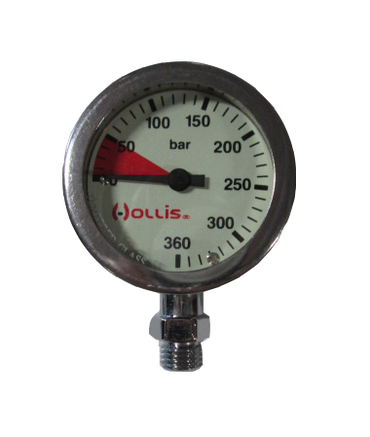 Hollis Metal Pressure Gauge Without Boot Metric