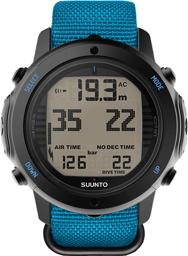 Suunto D6i Novo Dive Computer Blue Zulu