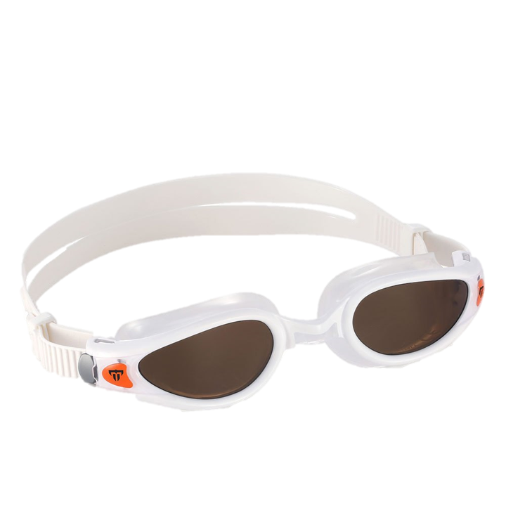 Kaiman EXO Goggle brown polarized lens White Orange