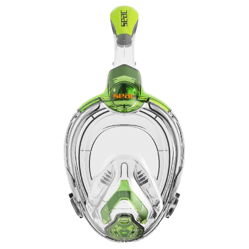 Seac Libera Full Face Mask Clear/Lime